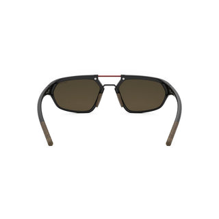 TAG HEUER Line TH40003U unisex Black Geometric Sunglasses