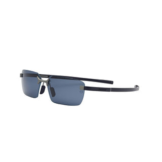 TAG HEUER Flex TH40005U unisex Silver Rectangle Sunglasses