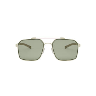 TAG HEUER Flex Dyneema TH40026U unisex Gold Squared Sunglasses