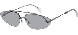 Tommy Hilfiger Th 1660/s Women Ruthenium Pilot Sunglasses