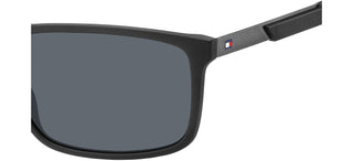 Tommy Hilfiger TH 1675/S men Black Squared Sunglasses