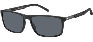 Tommy Hilfiger TH 1675/S men Black Squared Sunglasses