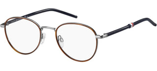 Tommy Hilfiger TH 1687 men Ruthenium Round Eyeglasses