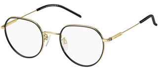 Tommy Hilfiger TH 1736/F men Gold Round Eyeglasses