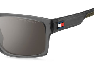 Tommy Hilfiger TH 1977/S men Grey Squared Sunglasses