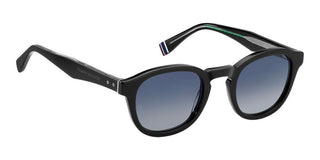 Tommy Hilfiger TH 2031/S men Black Squared Sunglasses