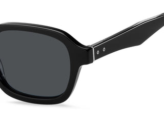 Tommy Hilfiger TH 2032/S men Black Squared Sunglasses