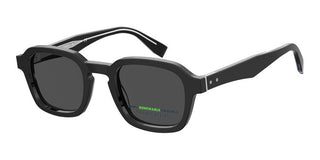 Tommy Hilfiger TH 2032/S men Black Squared Sunglasses