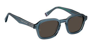 Tommy Hilfiger TH 2032/S men Blue Squared Sunglasses