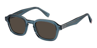 Tommy Hilfiger TH 2032/S men Blue Squared Sunglasses