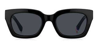 Tommy Hilfiger TH 2052/S women Black Squared Sunglasses