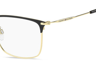 Tommy Hilfiger TH 2062/G men Black Squared Eyeglasses