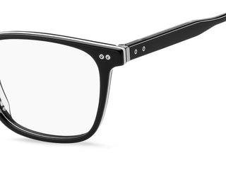 Tommy Hilfiger TH 2069 men Black Squared Eyeglasses