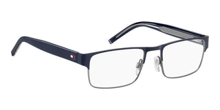 Tommy Hilfiger TH 2074 men Blue Rectangle Eyeglasses