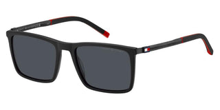 Tommy Hilfiger TH 2077/S men Black Squared Sunglasses