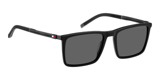 Tommy Hilfiger TH 2077/S men Black Squared Sunglasses