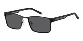 Tommy Hilfiger TH 2087/S men Black Rectangle Sunglasses