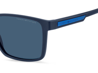 Tommy Hilfiger TH 2088/S men Blue Squared Sunglasses