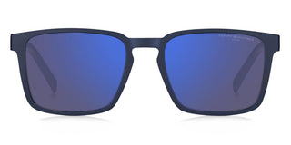 Tommy Hilfiger TH 2088/S men Blue Squared Sunglasses