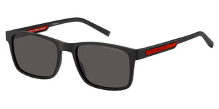 Tommy Hilfiger TH 2089/S men Black Rectangle Sunglasses