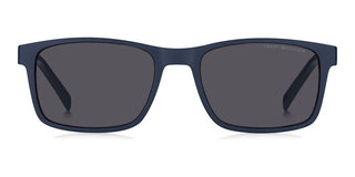 Tommy Hilfiger TH 2089/S men Blue Rectangle Sunglasses