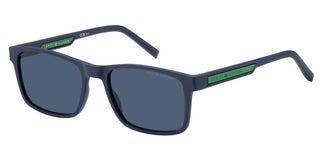 Tommy Hilfiger TH 2089/S men Blue Rectangle Sunglasses