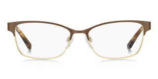 Tommy Hilfiger TH 2107 women Gold Rectangle Eyeglasses