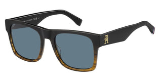 Tommy Hilfiger TH 2118/S women Black Squared Sunglasses