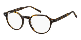 Tommy Hilfiger TH 2128 men Havana Geometric Eyeglasses