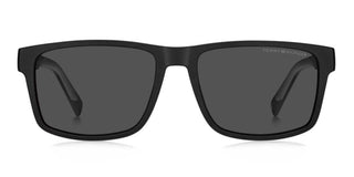 Tommy Hilfiger TH 2142/S men Black Rectangle Sunglasses