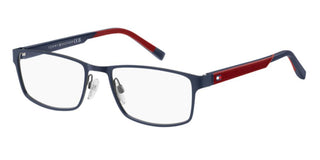 Tommy Hilfiger TH 2146 men Blue Rectangle Eyeglasses