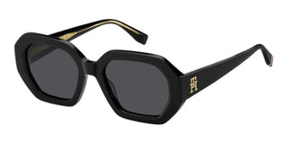 Tommy Hilfiger TH 2155/S women Black Rectangle Sunglasses