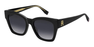 Tommy Hilfiger TH 2156/S women Black Rectangle Sunglasses