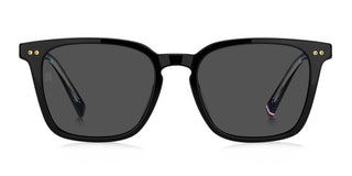 Tommy Hilfiger TH 2158/S women Black Rectangle Sunglasses