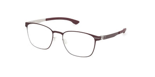 ic!berlin TILMANN IC5065 men Red Rectangle Eyeglasses