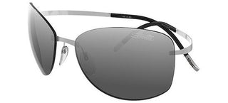 Silhouette TITAN PURE 8149 men Ruthenium Geometric Sunglasses