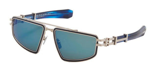 Balmain TITAN unisex Silver Geometric Sunglasses