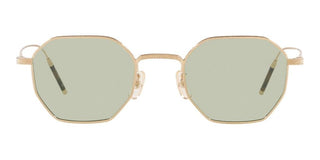 Oliver Peoples TK-5 OV 1299T unisex Gold Geometric Eyeglasses