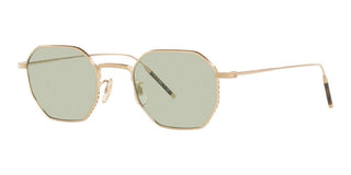 Oliver Peoples TK-5 OV 1299T unisex Gold Geometric Eyeglasses