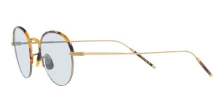 Oliver Peoples TK-6 OV 1290T unisex Havana Round Eyeglasses