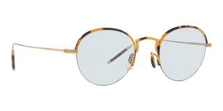 Oliver Peoples TK-6 OV 1290T unisex Havana Round Eyeglasses