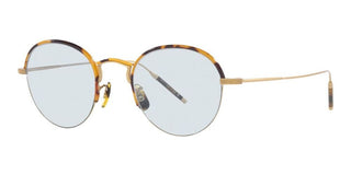 Oliver Peoples TK-6 OV 1290T unisex Havana Round Eyeglasses