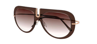 Silhouette TMA - FUTURA 4077 unisex Brown Geometric Sunglasses