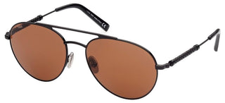 Tod's TO0304 men Black Pilot Sunglasses