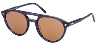 Tod's TO0308 unisex Blue Pilot Sunglasses