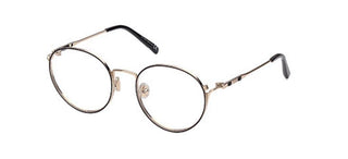 Tod's TO5237 women Black Round Eyeglasses