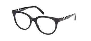 Tod's TO5238 women Black Round Eyeglasses