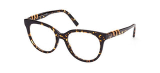 Tod's TO5238 women Havana Round Eyeglasses