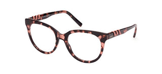 Tod's TO5238 women Havana Round Eyeglasses