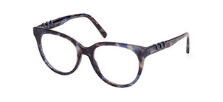 Tod's TO5238 women Havana Round Eyeglasses